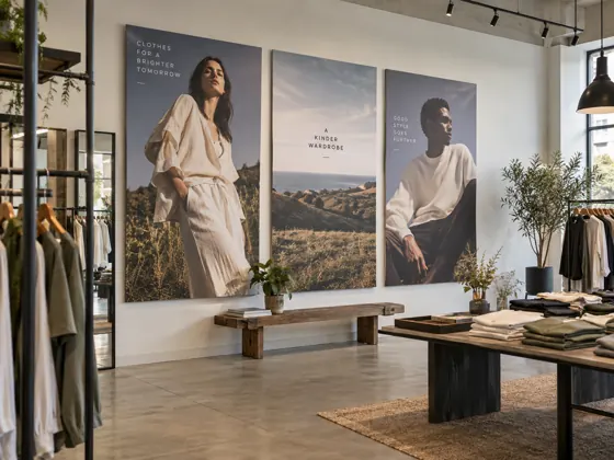 Retail posters — AI concept image