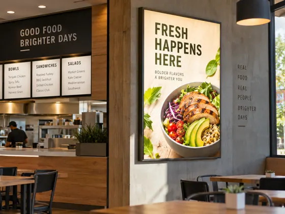 Restaurant promotion — AI concept image