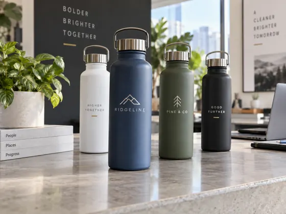 Reusable bottles — AI concept image